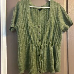 Torrid Olive Vegan Cashmere Sweater
